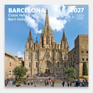 Cal. 2027 pared (30x30 cm) Barcelona-3 (Ciutat Vella) AA.VV. 2026