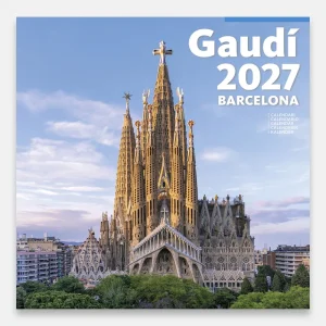 Cal. 2027 pared (30x30 cm) Gaudí-1 B (S. Família) AA.VV. 2026