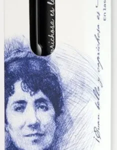 ESTUCHE BOLIGRAFO BOOKS ESCRITORA ROSALIA DE CASTRO