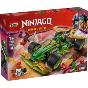 COCHE DE CARRERAS CON MOTOR DE CARGA MANUAL DE LLOYD LEGO