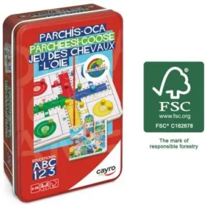 PARCHIS OCA METAL BOX