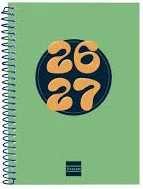 (CAT)AGENDA ESCOLAR 26-27 COOL 8º SVH VERDE