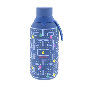 Botella termica interior ceramico 2 tapones 500ml pixel run mazarine