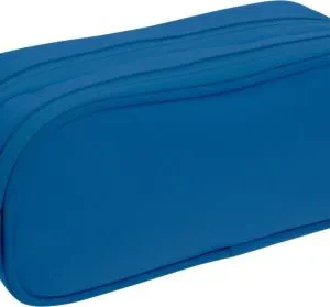 PORTATODO DOBLE BITS &BOBS AZUL 24,5X9,5 CM
