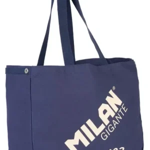 Bolso tote bag grande milan gigante 403 since 1918 azul marino