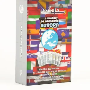 Atlas de Geografía - EUROPA (Estuche con 52 cartas) Bezares, A 2026