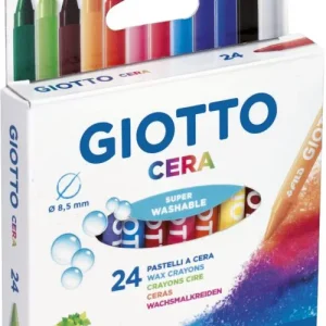 ESTUCHE 24 CERAS GIOTTO