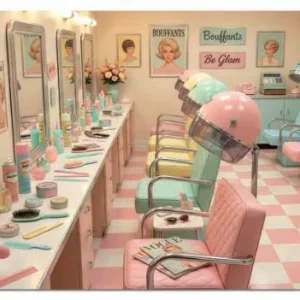 PUZZLE 1000 PIEZAS RETRO GLAM SALON