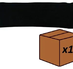 (PACK 10U.) PORTATODO ESTRECHO 20X6CM COLOR NEGRO BASICO