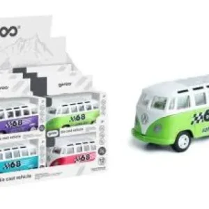 EXP 12 FURGONETA CAMPER PULL BACK SURTIDAS ESCALA 1:43