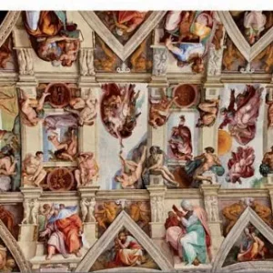 PUZZLE 1000 PIEZAS MINIATURE CAPILLA SIXTINA