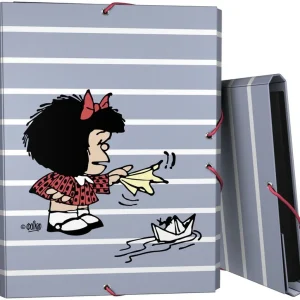 CARPETA 3 SOLAPAS FOR. MAFALDA BOAT 26,5x35x1,9cm