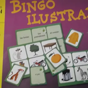 Bingo ilustrado/jugamos en español AA.VV. 2019