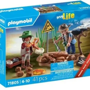 EXCAVACION PALEONTOLOGICA PLAYMOBIL
