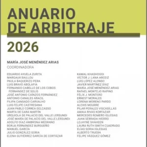 Anuario de arbitraje 2026 Menéndez Arias, María José 2026