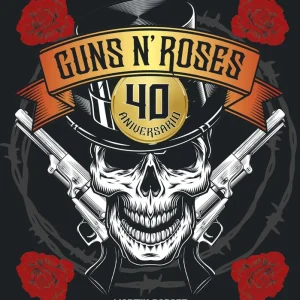 Guns N' Roses. 40 aniversario Popoff, Martin 2025