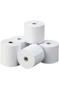 Pack 10 rollos papel termico sin bpa 44x70x12mm fabrisa