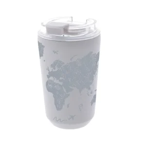 VASO TERMICO INTERIOR CERAMICO 400ML SHADOW SKETCH MAPS