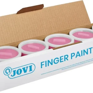 ESTUCHE 5 BOTES PINTURA DEDOS JOVI 125ML MAGENTA