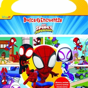 DISNEY JR. MARVEL: SPIDEY Y SU SUPEREQUIPO - ESCRIBE Y BORRA, BUSCA Y ENCUENTRA - LIBRO DE ACTIVIDADES - PI KIDS 2026