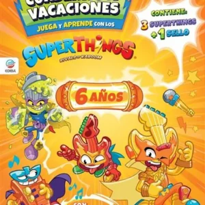 Cuaderno de Vacaciones juega y aprende Superthings Guardians of Kazoom para 6 añ Ediba Europa EON SL 2022