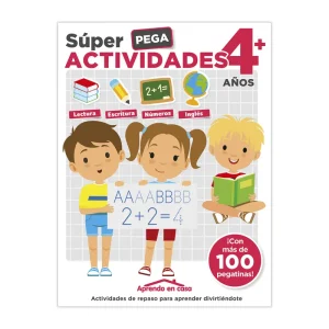 APRENDO EN CASA SÚPER PEGA ACTIVIDADES 4+ AÑOS 2024