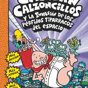 El Capitán Calzoncillos y los pérfidos tiparracos del espacio Pilkey, Dav 2021