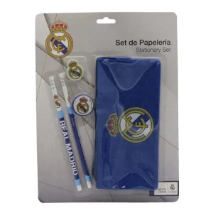SET PAPELERIA REAL MADRID PORTATODO TRIPLE