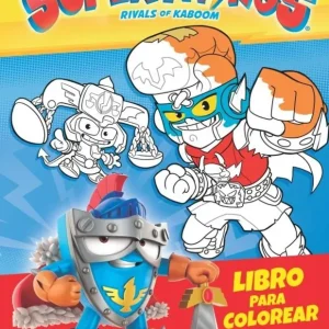 Libro colorea superthings serue kazoom power warrior AA.VV. 2026