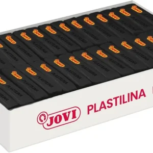C/30 TACOS PLASTILINA JOVI 70 PEQUEÑA 50G. NEGRO