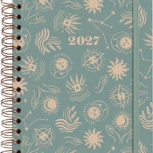 Agenda plus espiral anual 2027 dia pagina fortune