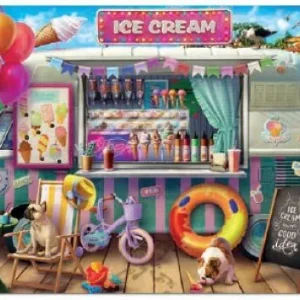 PUZZLE 500 PIEZAS FURGONETA DE HELADOS