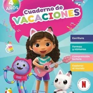 La casa de muñecas de Gabby. Cuaderno de vacaciones - 4 años La casa de muñecas de Gabby 2025