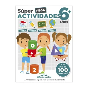 APRENDO EN CASA SÚPER PEGA ACTIVIDADES 6+ AÑOS 2024