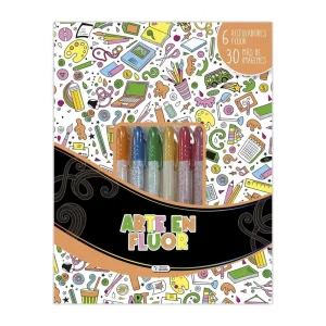 ITEMS PARA COLOREAR - ARTE EN FLUOR 2026