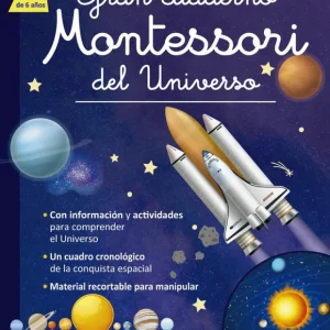 Gran cuaderno Montessori del Universo Larousse Editorial 2024