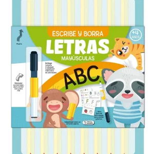 ESCRIBE Y BORRA - MAYUSCULAS ABC 2026