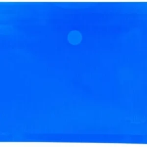 PAQ/5 CARPETA SOBRE Fº AZUL CON FUELLE VELCRO PP MULTILINE
