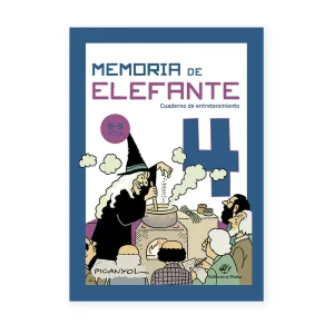 Memoria de elefante 4: cuaderno de entretenimiento Martínez Picanyol, Josep Lluís 2020