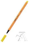 C/10 stabilo point 88 amarillo limon nº24 punta de fibra 0,4mm