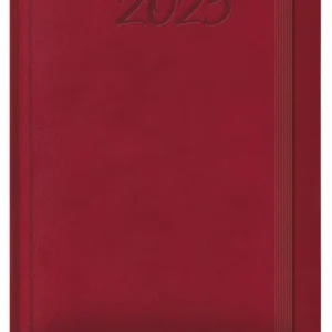 Agenda anual manaos 2027 dia pagina 17x24cm burdeos