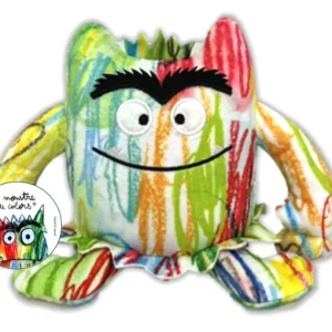 Pequeño peluche Monstruo de colores Multicolor 15cm VV.AA. 2025