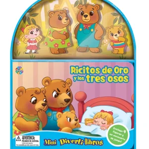 Ricitos de Oro y los tres osos (Mini Diverti-Libros) AA.VV. 2024