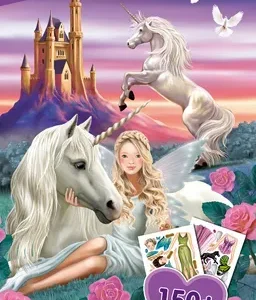 Elfos y unicornios (3D Lenticular) ('Color &Sticker Fun') AA.VV. 2024