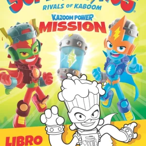 Libro para colorear Superthings Kazoom Power - Mission VV.AA. 2025