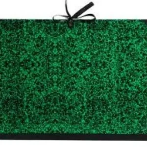 Carpeta dibujo carton con lazos 52x72cm canson classic marmol verde