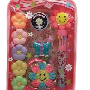 SET DE PAPELERIA GROOVY FLOWER