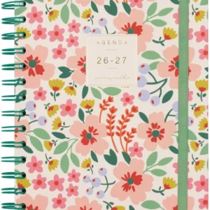 AGENDA ESCOLAR 26-27 E10 DP MONIQUILLA VERDE ESPIRAL
