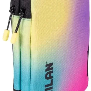 Plumier 2 pisos con contenido coleccion sunset negro