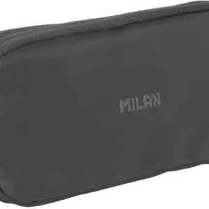 PORTATODO TRIPLE SERIE SHADOW NEGRO 22X11X6,5 CM